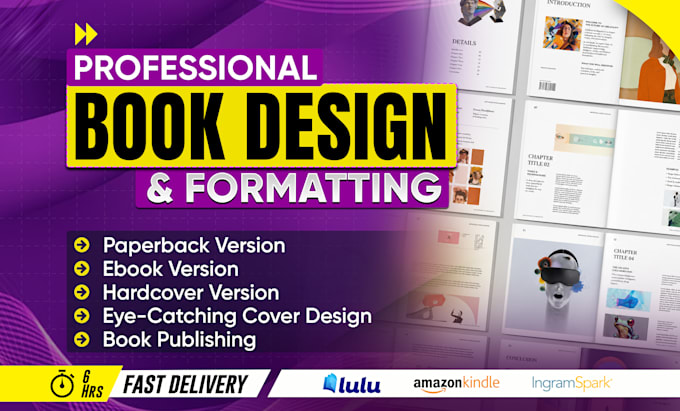do amazon KDP book formatting, paperback and kindle ebook formatting