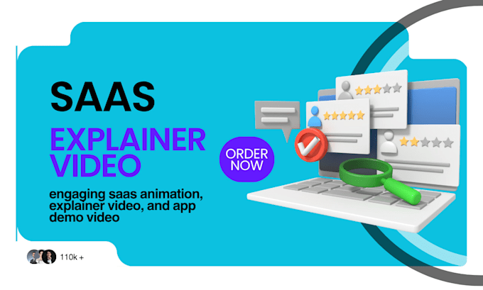 create modern saas animation, explainer video, app demo, motion graphics, 2d, 3d