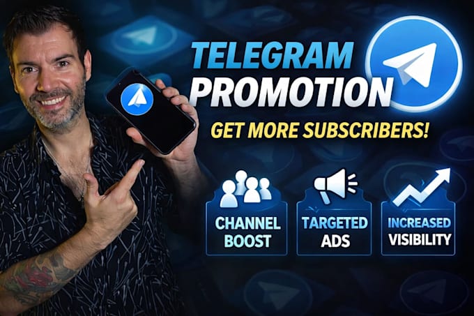 do telegram promotion for fast organic telegram growth