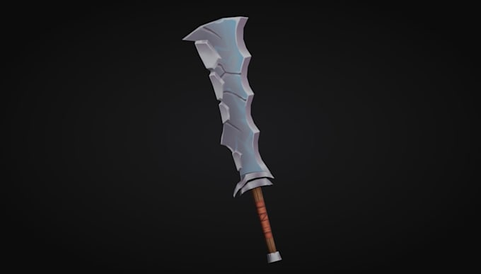 model stylized weapons and props for your game