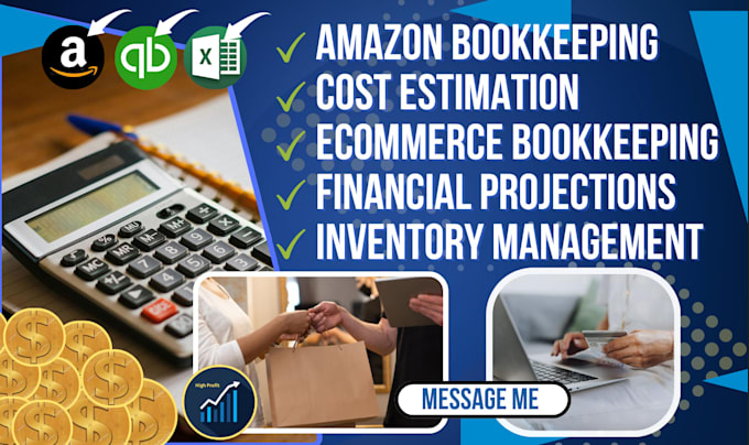 do amazon bookkeeping and financial projections in excel