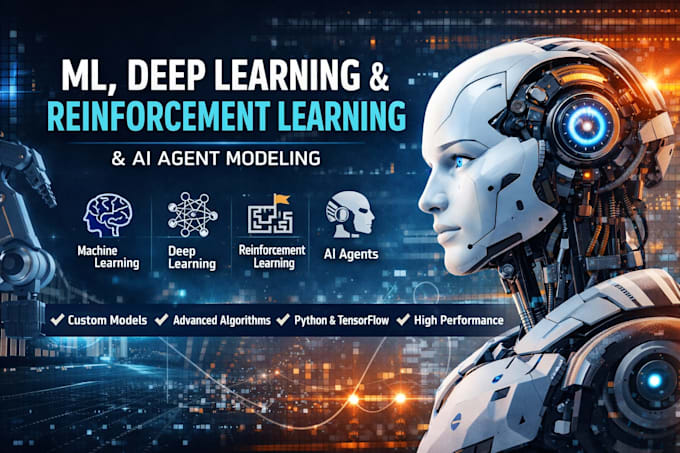 do ml, deep and reinforcement learning, ai and agents modelling