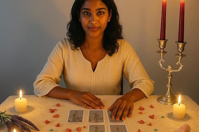 do deep intuitive tarot reading, situation tarot or lenormand, psychic reading