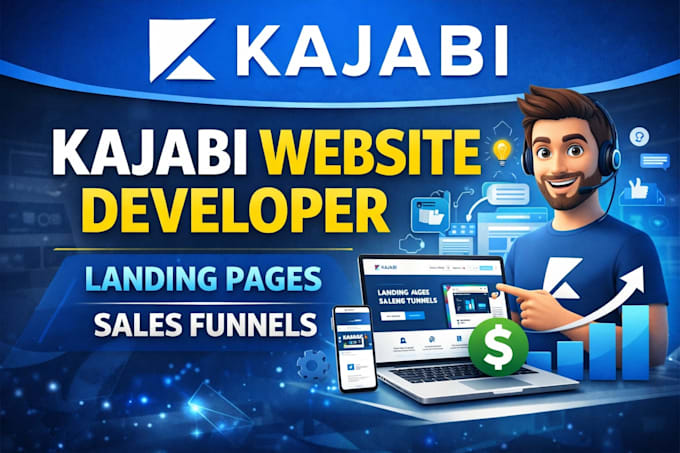 be your kajabi website developer
