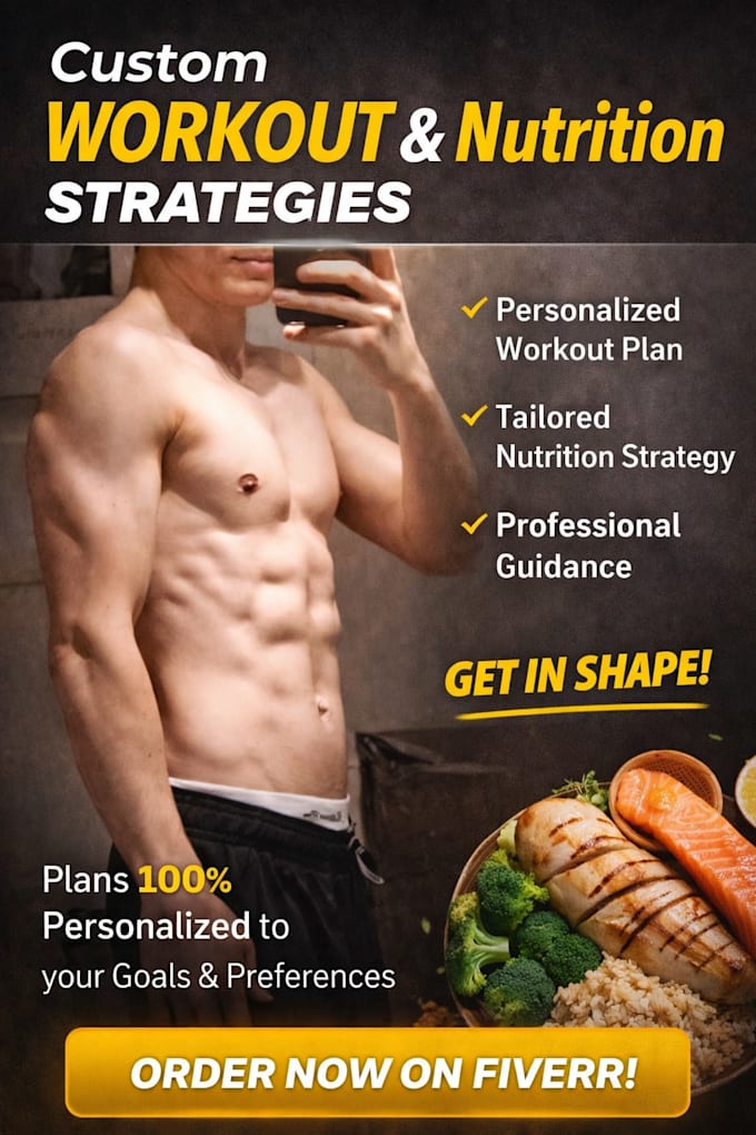 Make you a personalized workout and eating plan by Niemi1234 | Fiverr
