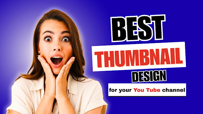design high CTR youtube thumbnails that get more clicks
