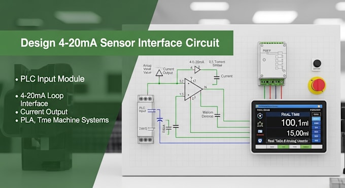 Design eines 4-20ma sensor-interface-schaltkreises für plc- und scada ...