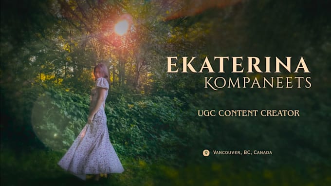 create authentic ugc content for tiktok or instagram