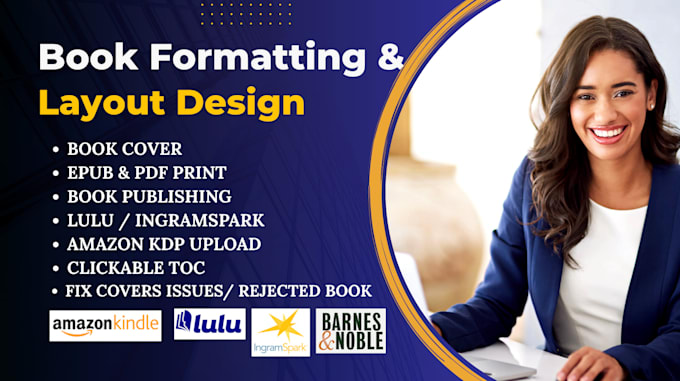 edit,format,proofread,design,publish book,canva ebook amazon  kindle kdp journal