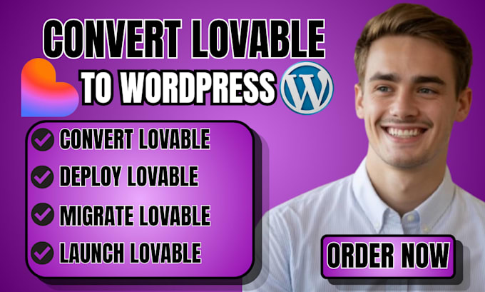 migrate lovable to wordpress convert lovable to ios audit lovable deploy lovable