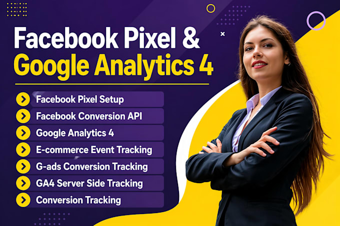 setup google analytics facebook pixel ga4 ads conversation api server tracking
