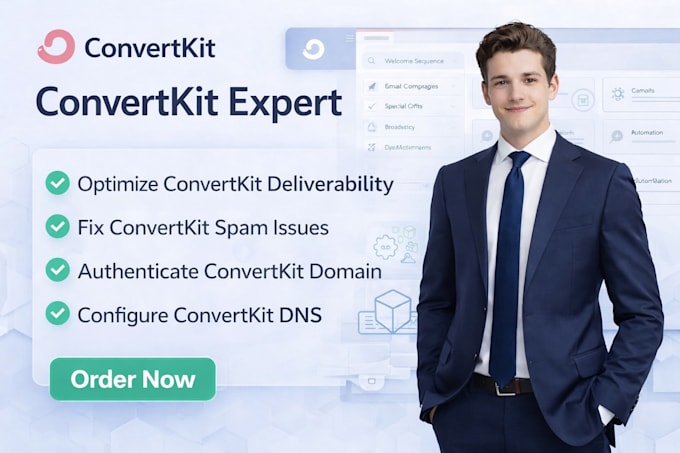 fix convertkit deliverability convertkit spam fix  domain authentication dns