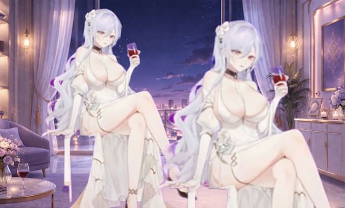 design live2d vtuber model anime vtuber rigging 2d vtuber avatar for streaming