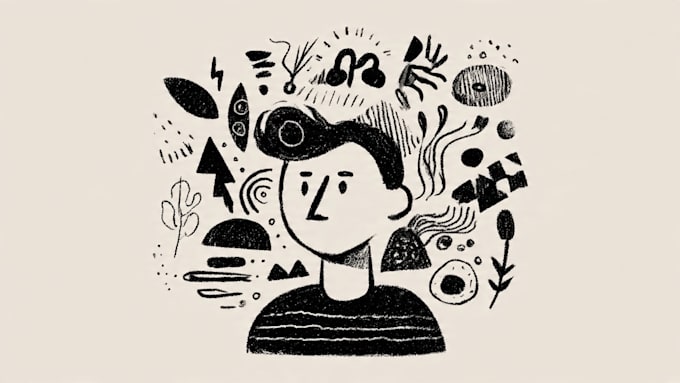 draw simple doodle illustration