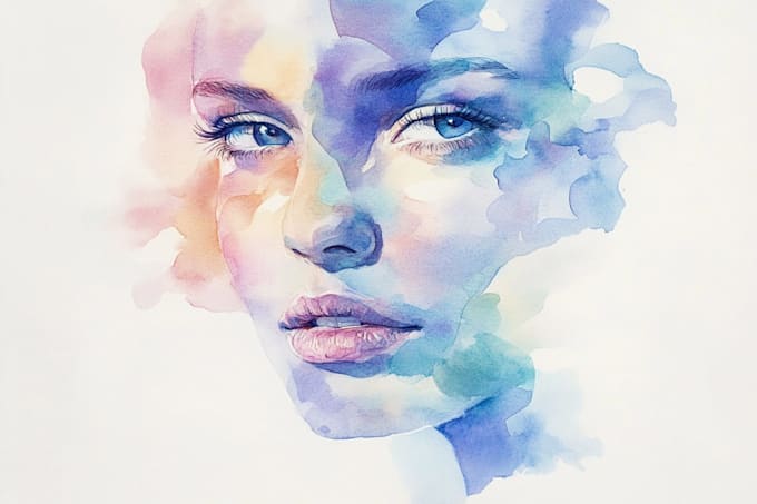 draw a watercolor illustration