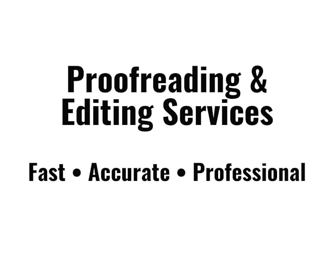 proofread and edit your document for grammar and clarity fast