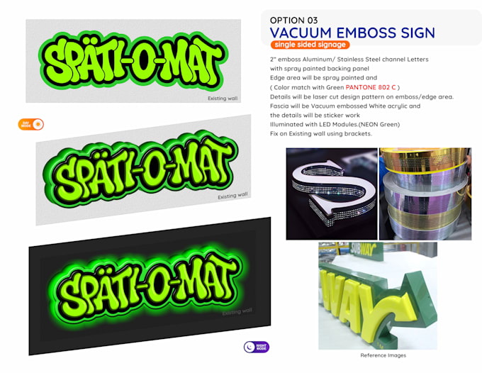 design shop front signs