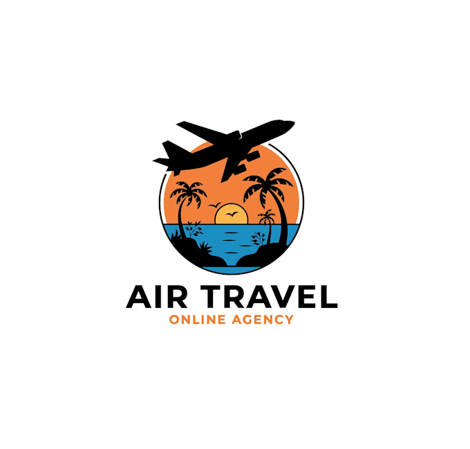 create professional and specially travel logo design