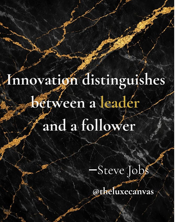 design dark luxury quote posts for instagram and pinterest
