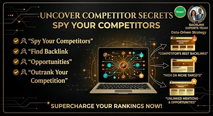 do competitor backlink analysis and find link building opportunities