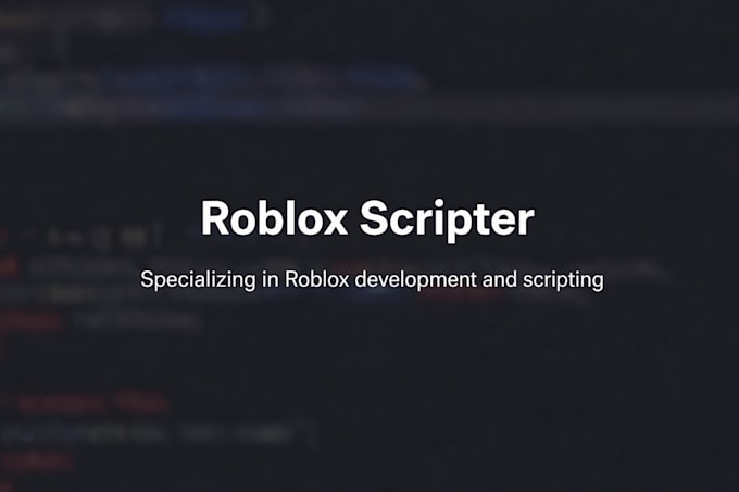 create or fix roblox scripts and game systems in luau