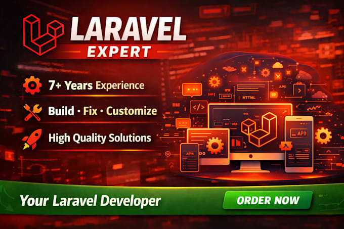 fix, and customize your laravel web application