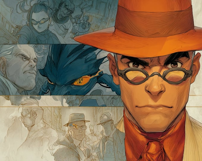 create detailed comic art for your story or script