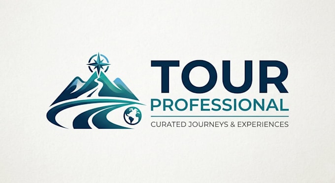 design a creative and eye catching tour logo