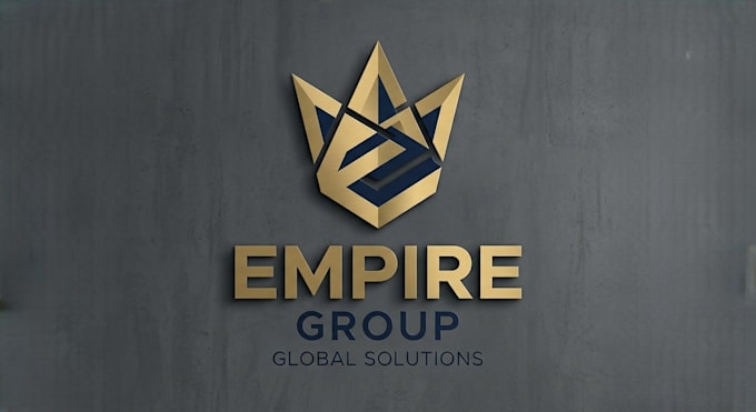 design a powerful and majestic empire logo