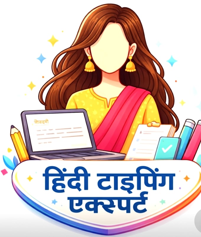 do fast hindi typing from PDF or image