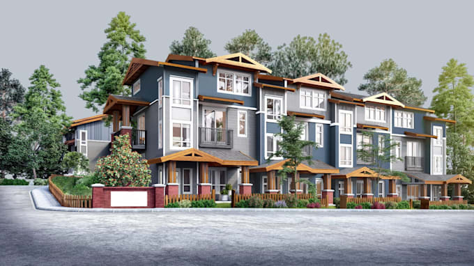 do interior and exterior 3d rendering, flythrough and architectural animation