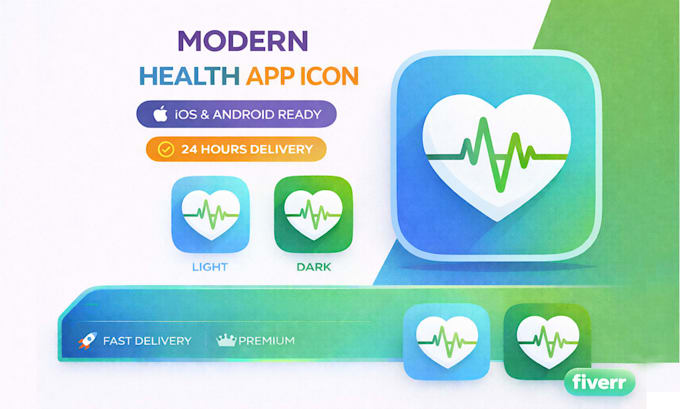 design professional mobile app icon UI icon logo