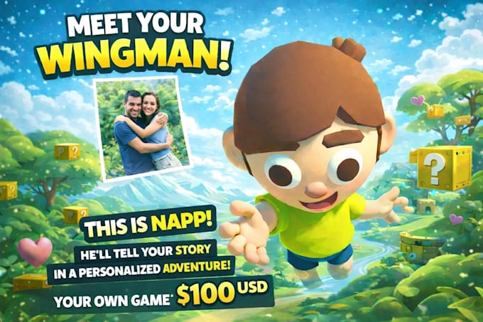 make a custom romantic game for couples or proposals