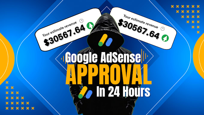 design and write article for your website to get adsense approval