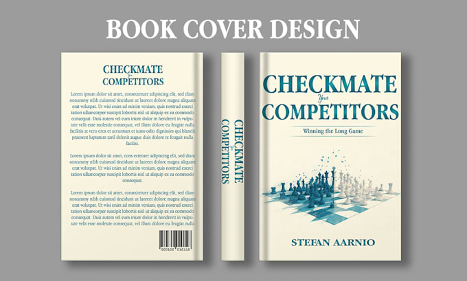 design a professional business book cover for amazon kdp