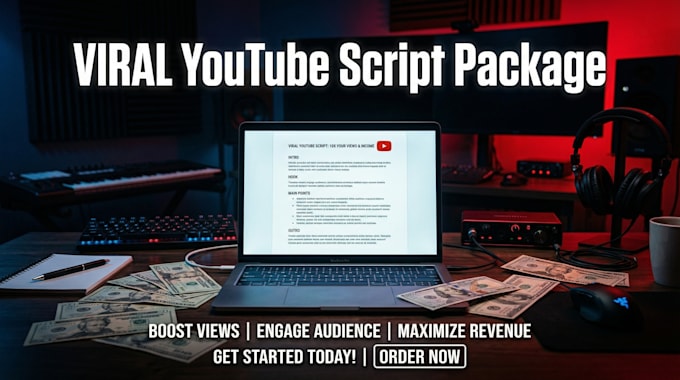 write viral faceless youtube automation video scripts for cash cow channel