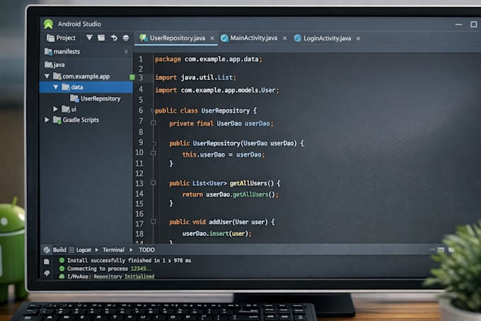 develop a high performance native android app using java