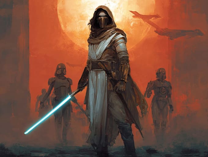 draw your star wars character design