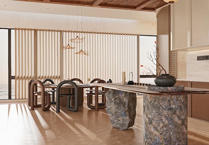 create realistic 3d interior design renders using 3ds max and v ray