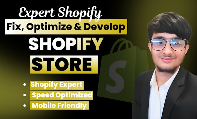 develop shopify website and shopify store
