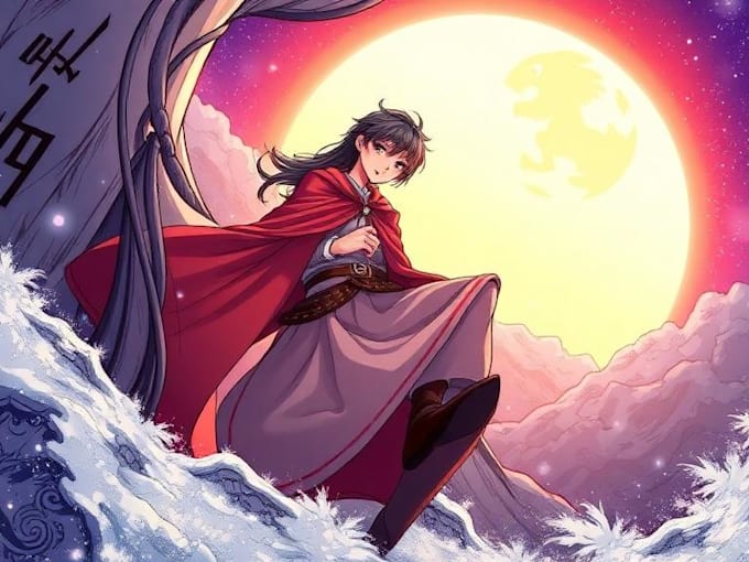create manga, comic and anime artwork