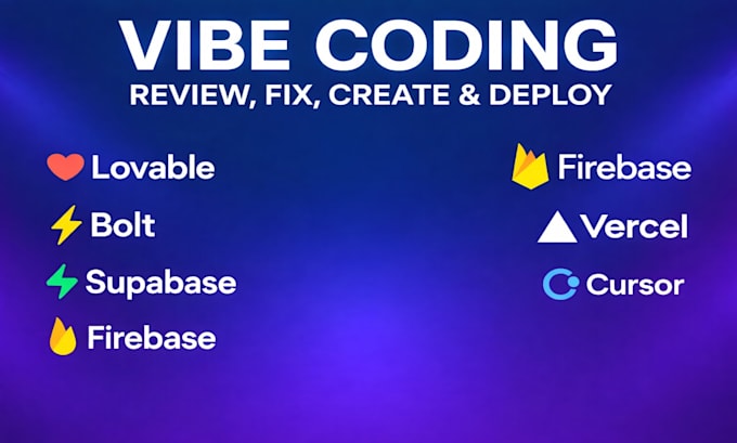 build fix vibe coded app website