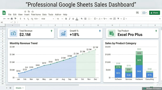 create clean and interactive dashboards and reports fast