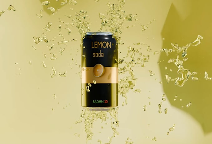 do motion graphics and 3d product animation