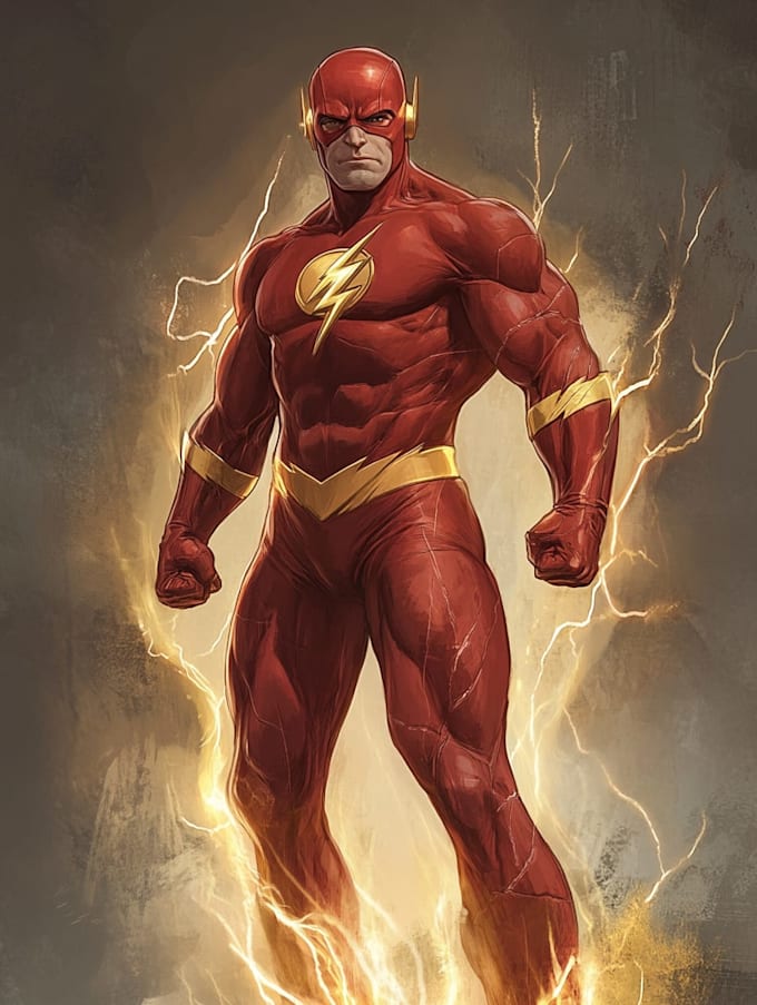 superhero character for comics