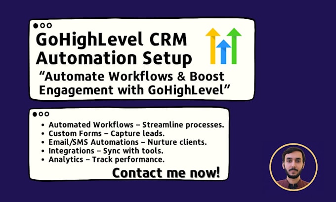 create and automate gohighlevel CRM workflows
