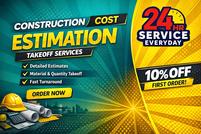 Do construction cost estimation quantity and material takeoff by ...