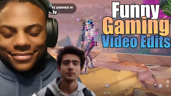 do funny gaming video editing for youtube in 4k quality