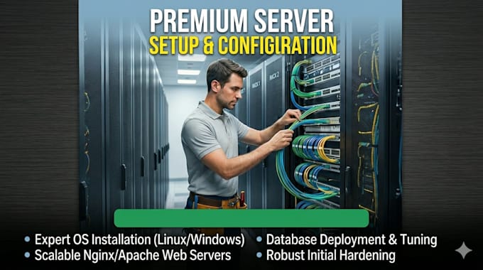 setup and manage server vps configuration upon your requirements