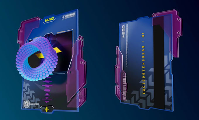 create unique trading nft, crypto 3d, nft 3d card animation